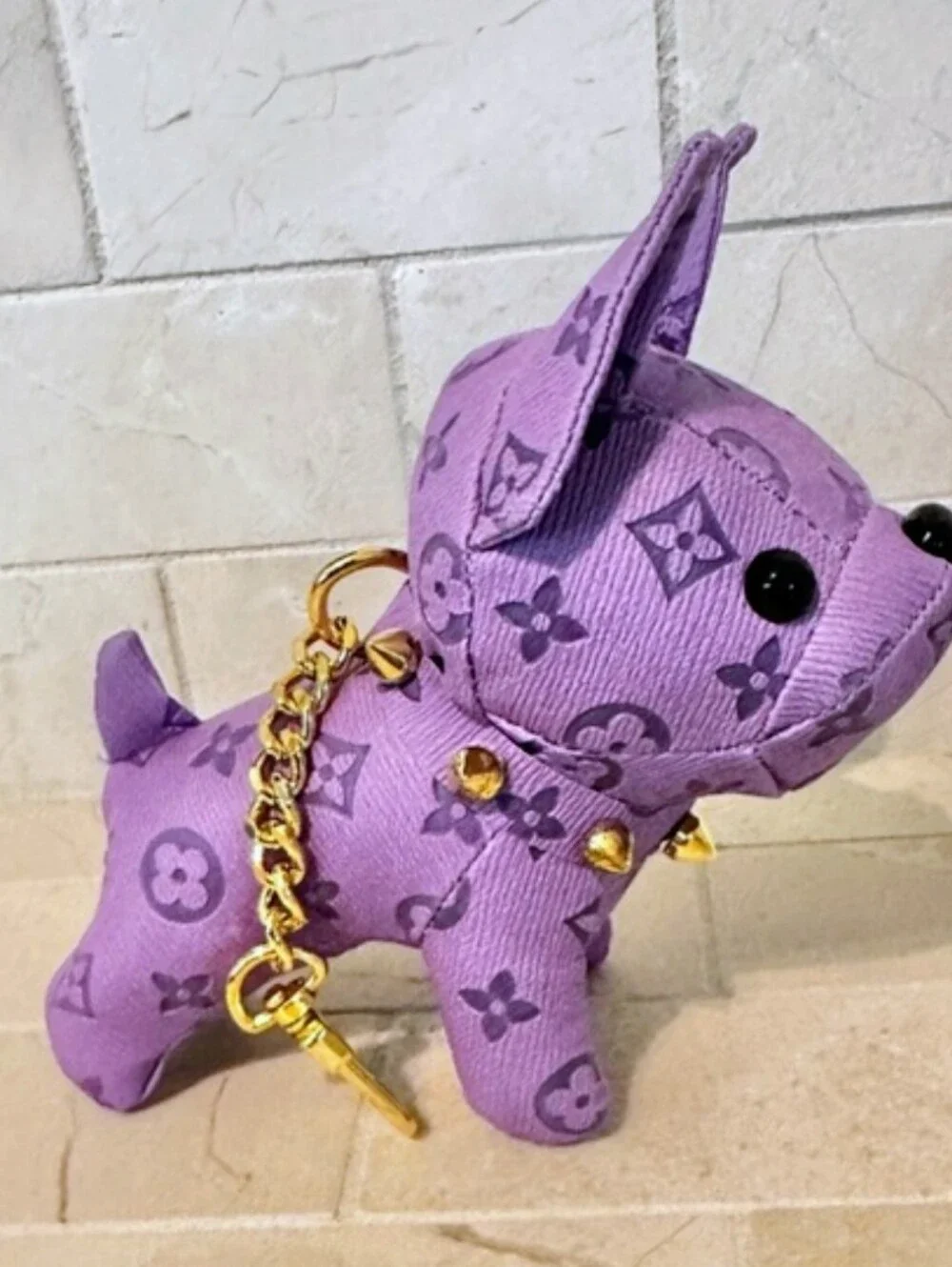 Bag Charm Purple